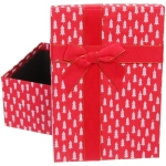 Коробка подарочная «Зимняя радость» 23*16*9,5 см, Красный
