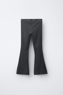 ZARA ЛЕГИНСЫ FLARE, АНТРАЦИТОВО-СЕРЫЙ