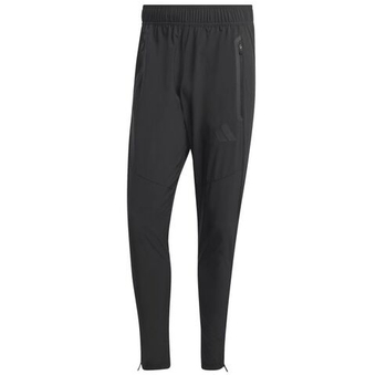 Мужские теннисные штаны Adidas Tiro Travel Woven - black/black