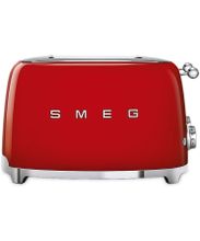 Smeg Тостер на 4 ломтика, красный