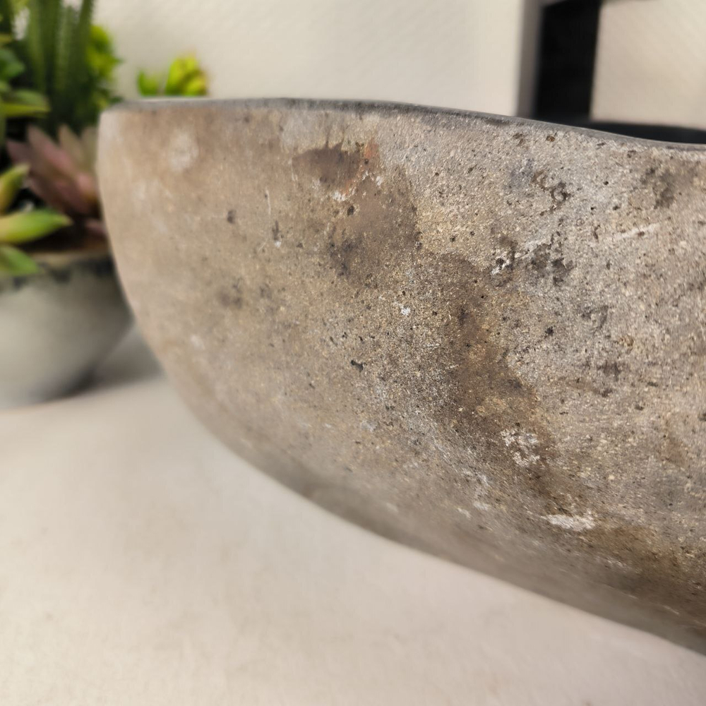 Раковина из речного камня RS-65060 49*41*15 0862