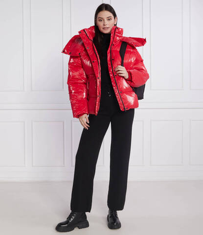 куртка high filled wide CALVIN KLEIN JEANS - красный(J20J219838)