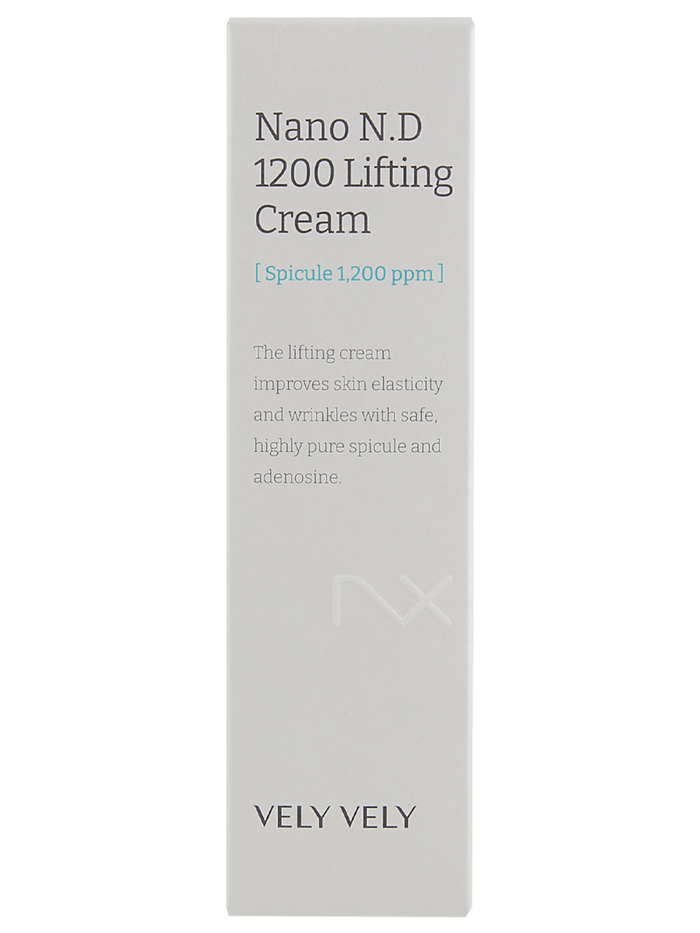 Vely Vely Лифтинг-крем c нано-иглами спикулы Nano Needle 1200 Lifting Cream 50 мл