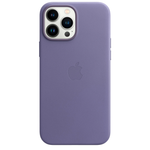 Кожаный чехол с поддержкой MagSafe Apple Leather Case для iPhone 13 Pro Max, Wisteria (Сиреневая глициния)