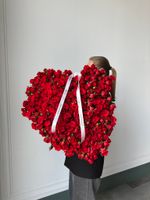 АКЦИЯ - красная кустовая роза - цена действует при заказе от 25шт