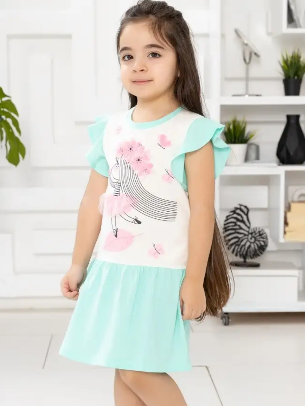 11-153-3 платье для девочки Luneva.