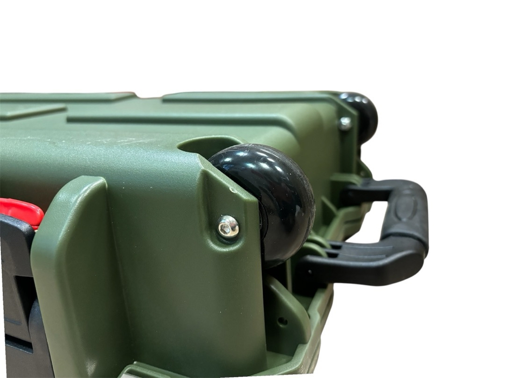 KING SIZE LONG | DGCASE@40-04 | Ударопрочный кейс на колесах ЗЕЛЕНЫЙ | Внутр. размер 1075*320*140мм