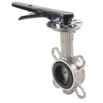 Water Butterfly Valve Elephant 316L-316L-EPDM 232PSI Class 150, body and disk material - stainless steel 316L, seal - EPDM, handwheel operated