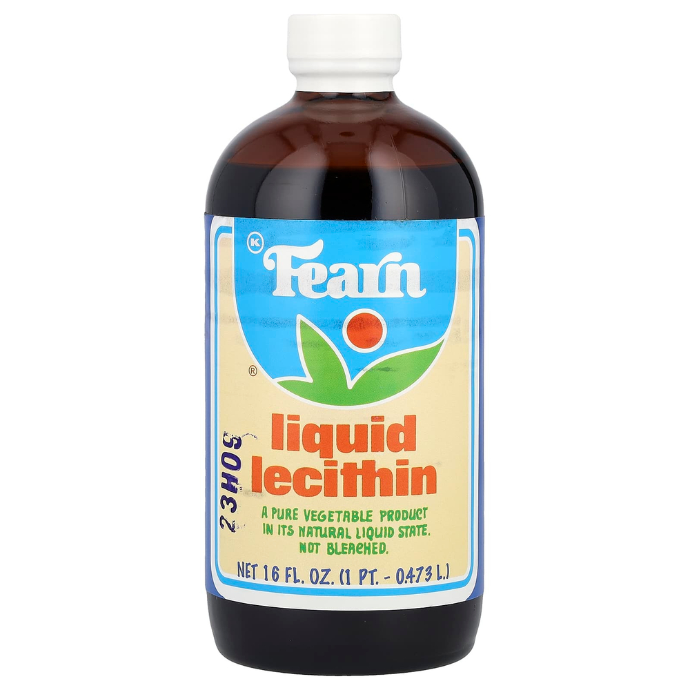 Fearn Natural Foods, Жидкий лецитин, 473 мл (16 жидк. унц.)