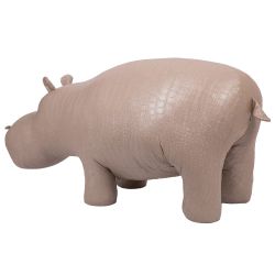 Банкетка Пуф Бегемот Капучино средний