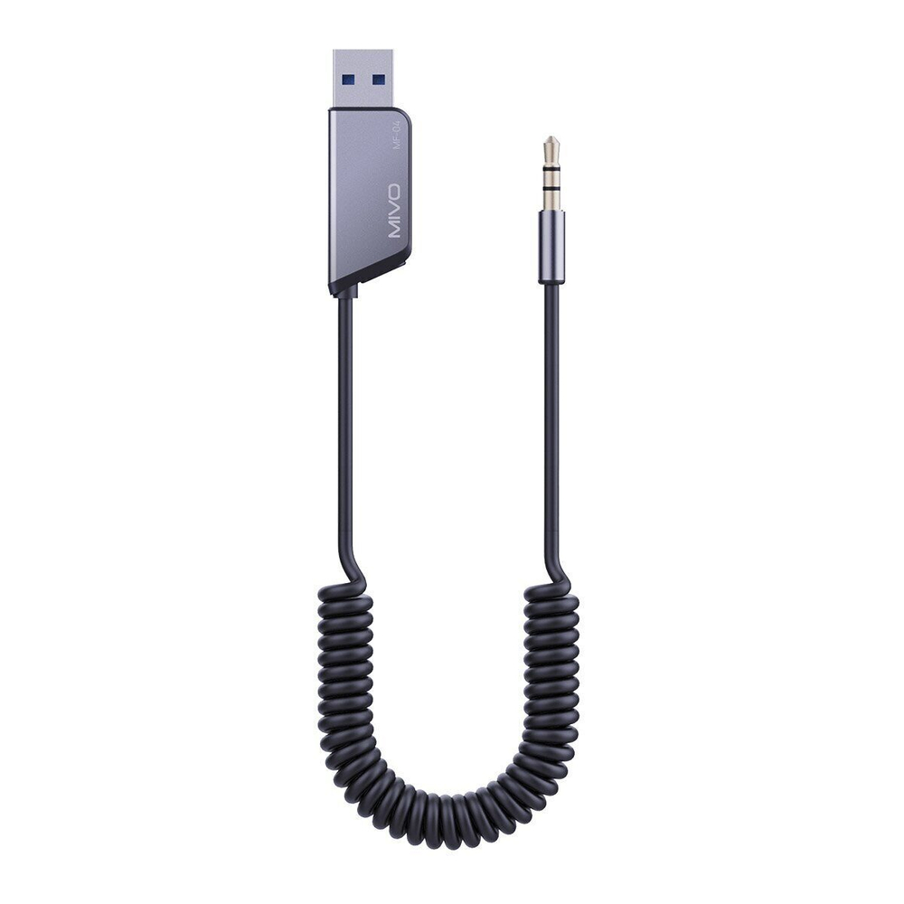 Автомобильный Bluetooth адаптер в AUX Mivo MF-04 USB