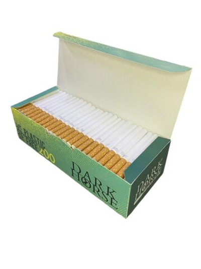 Гильзы для сигарет "Dark Horse" KS 8.1/15мм Green 10х200шт (Комплект)