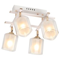 Светильник потолочный Rivoli Helga 3100-304 4 * Е27 40 Вт модерн | Модерн