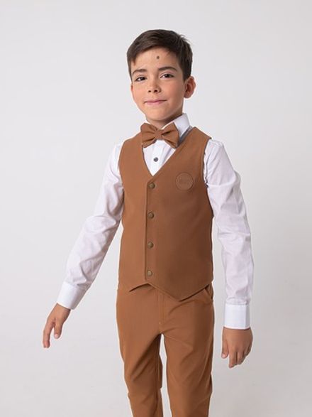 Жилет из джинскота "Песок" подростковый