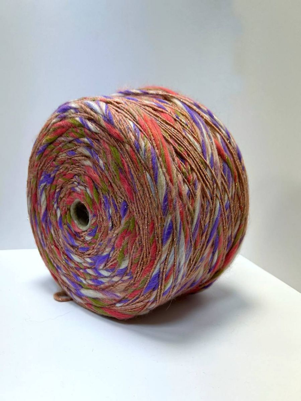 Трикотажная пряжа для вязания MORELINO толстая шишибрики