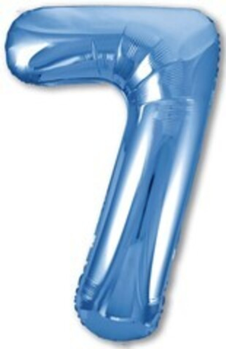 Р Цифра 7 Slim Синий (40''/102 см)