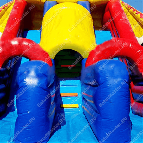 Надувная горка "Курочка ряба"