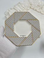 Кофейная пара с геометричным узором Givenchy by Yamaka