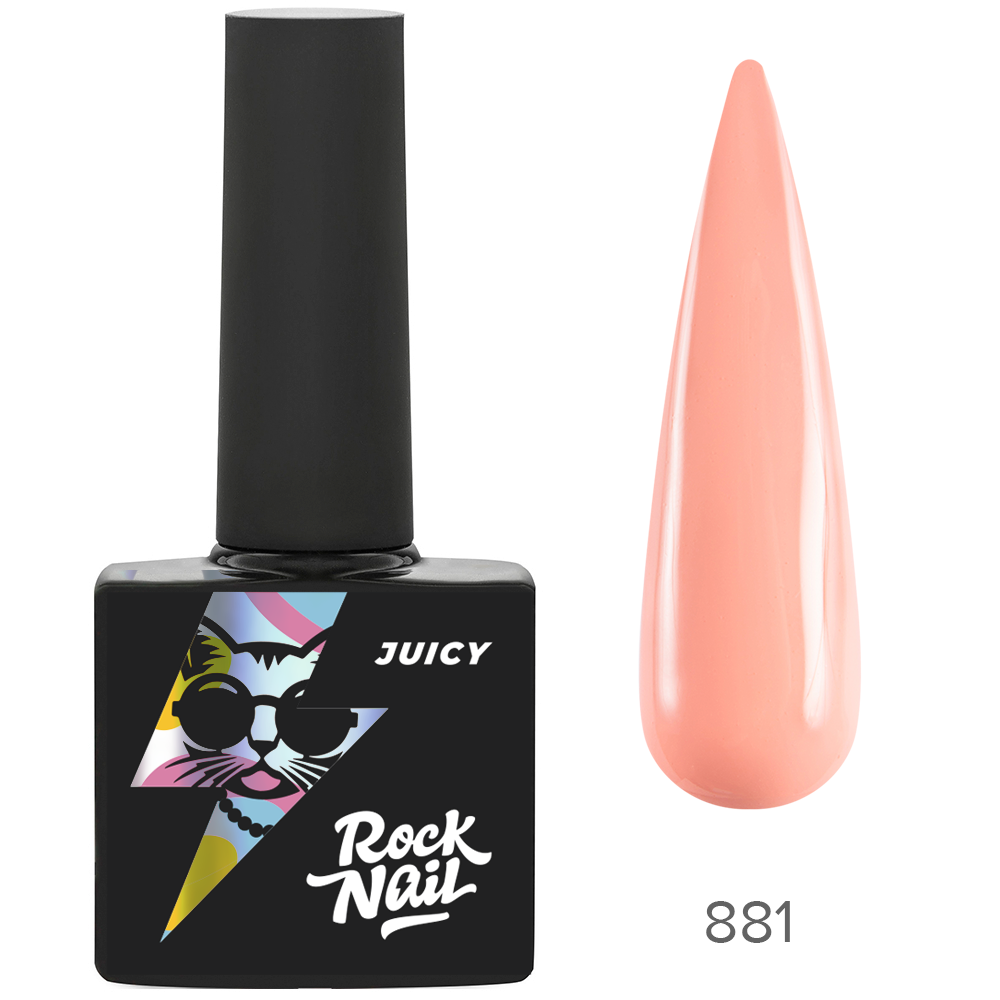 RockNail Гель-лак Juicy 881 Gucci Mommy, 10 мл