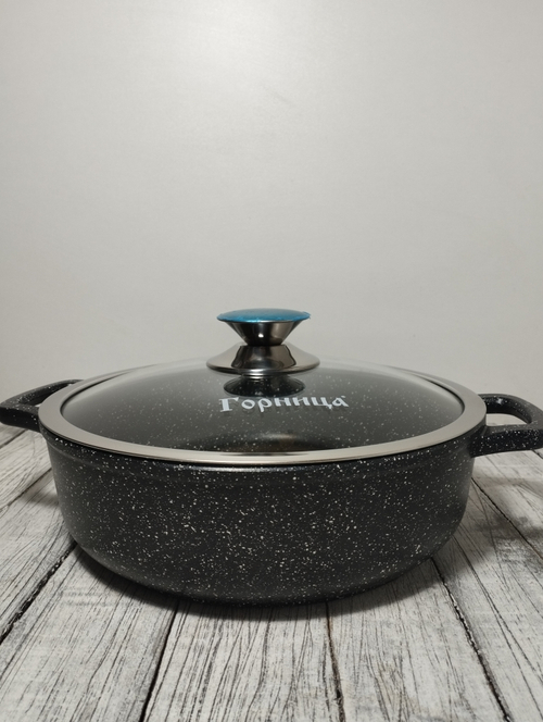 Жаровня 240/70 2,5л  INDUCTION стекл/кр  п/у