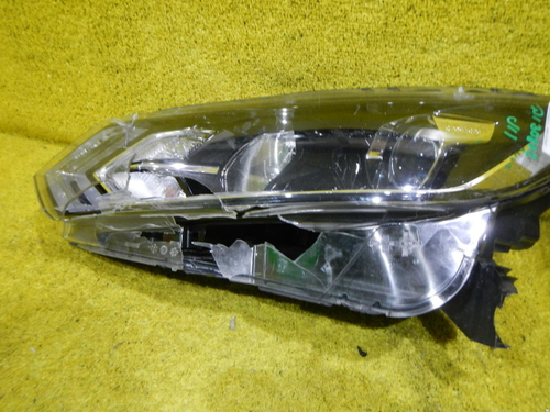 Битая Фара левая Nissan Qashqai 2 j11 (17-23) галоген