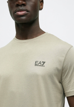 EA7 Emporio Armani UNISEX - Базовая футболка - жареный кешью/песок