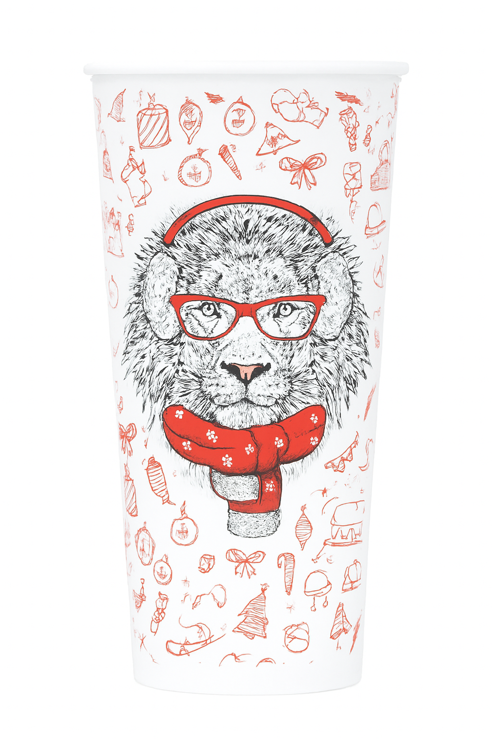 Стакан 400 мл Happy NY Lion Complement 50/1000