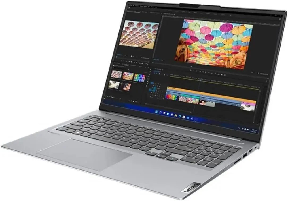 Ноутбук  Lenovo Thinkbook 16 G4+ IAP 16 ", Core i5, 16 Гб RAM, 512 Гб SSD, Iris Xe Graphics, Серый