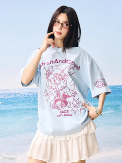 Футболка HARSHandCRUEL "Emo Angel" Oversized Tee