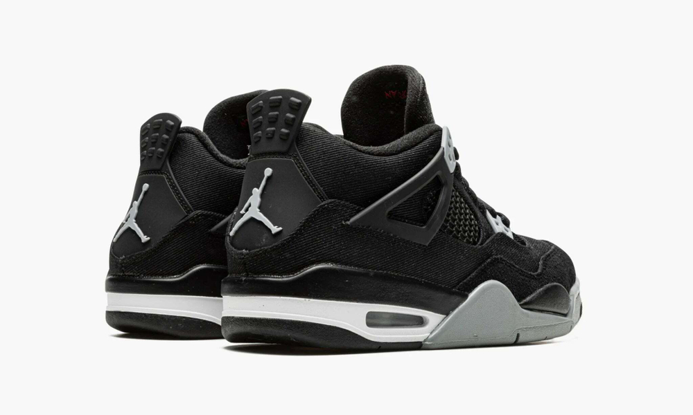 Air Jordan 4 Retro SE GS "Black Canvas"