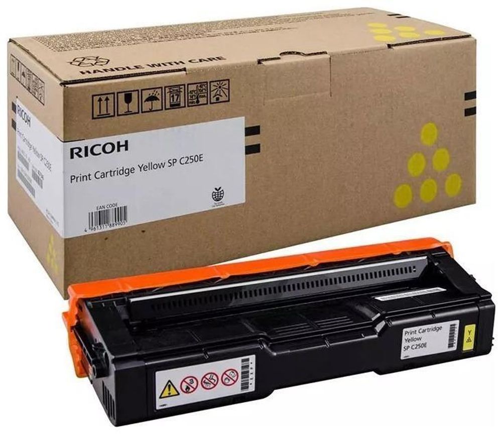 Принт-картридж Ricoh тип SP C250E для SP C250/C260/C261 желтый 407546