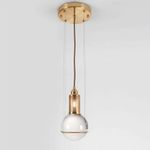 Подвесной светильник 8130P/1 matt gold