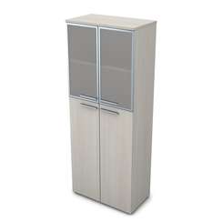 9Ш.005.18 Шкаф высокий со стеклом (800*450*2045)