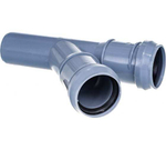 Тройник  ВК ПП 32х32х45, короб, серый,РТП (60/1)