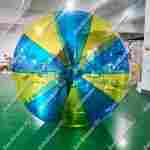 Аттракцион Водный шар ПВХ «Жёлто-синий» 1,8*1,8*1,8 м