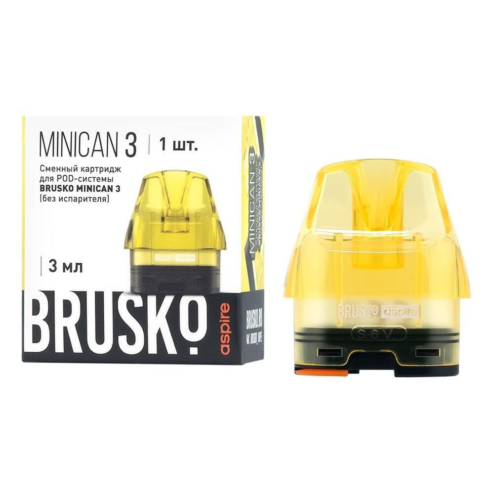 BRUSKO & Aspire - MINICAN 3 Yellow (Пустой)