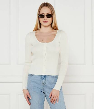 Шелковый кардиган ASSIA Pinko - белый(104810 A1KW)