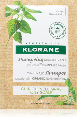 Klorane Nettle - порошковый шампунь /   8x3  g  / GTIN 3282770142044