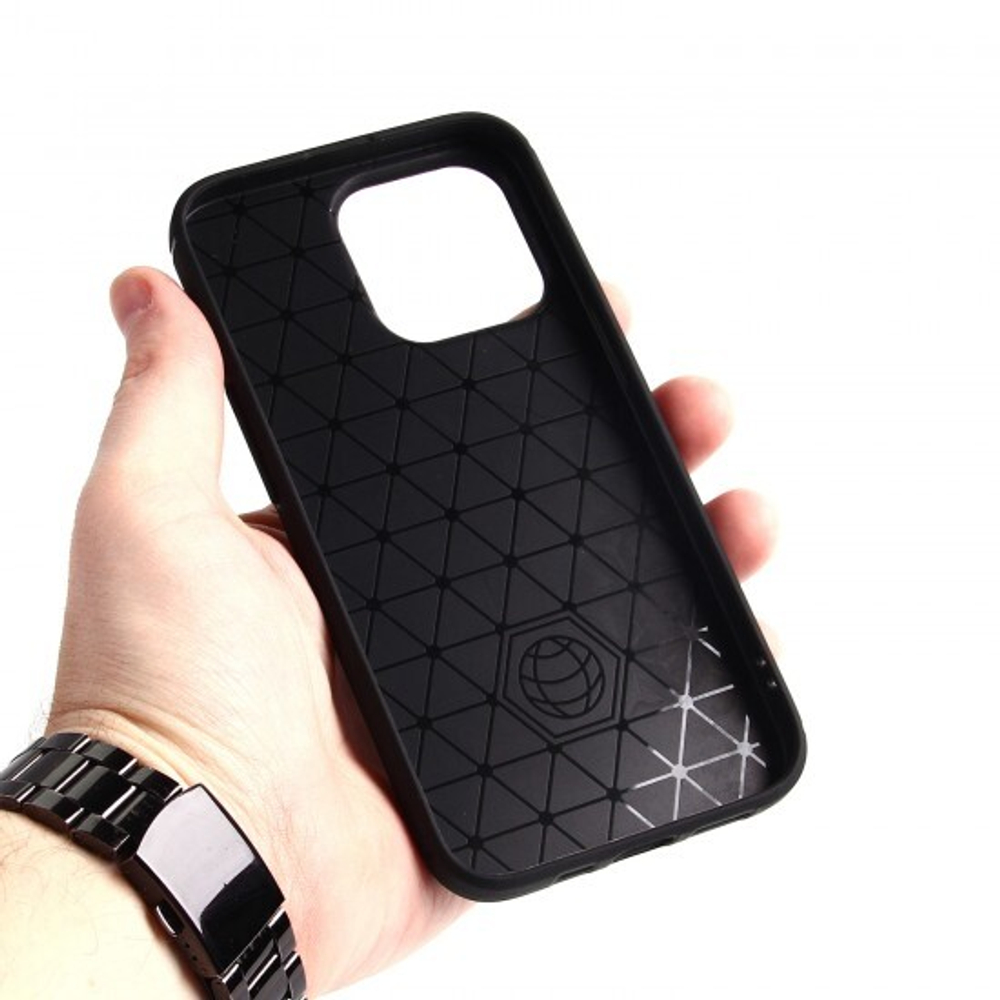 Противоударный чехол для iPhone 13 Pro, 009508 Темно-синий