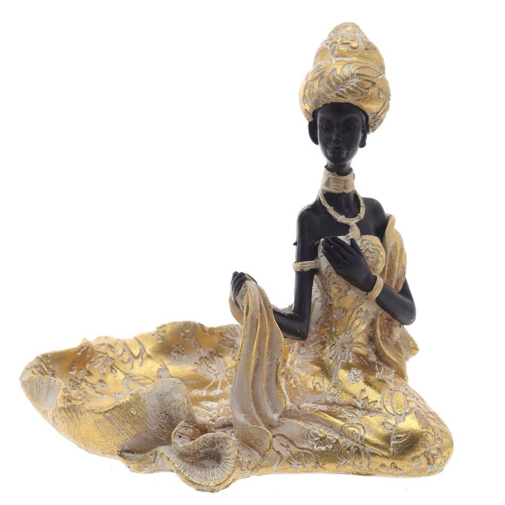 GAEM Фигурка декоративная "Африканка", L15,5 W11 H14 см