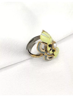 Ювелирное кольцо серебро 925 скарабей