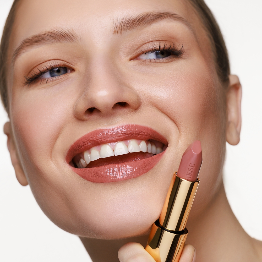 Paese NudeLightful Lipstick - Кремовая помада для губ оттенок 406 Rose Nougat, 4 g