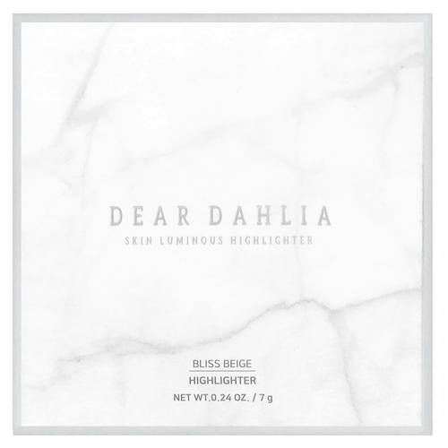 Dear Dahlia, Skin Luminous Highlighter, бежевый, 7 г (0,24 унции)