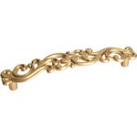 Ручка-скоба 128мм, отделка золото матовое "Милан" купить с доставкой Казахстан