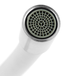 Смеситель для кухни, РМС, гибк излив, с картриджем, бел, SUS124W-016F