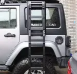 Платформа на крышу с лестницей для Jeep Wrangler JL 2018-2024+ Джип Вранглер органайзер