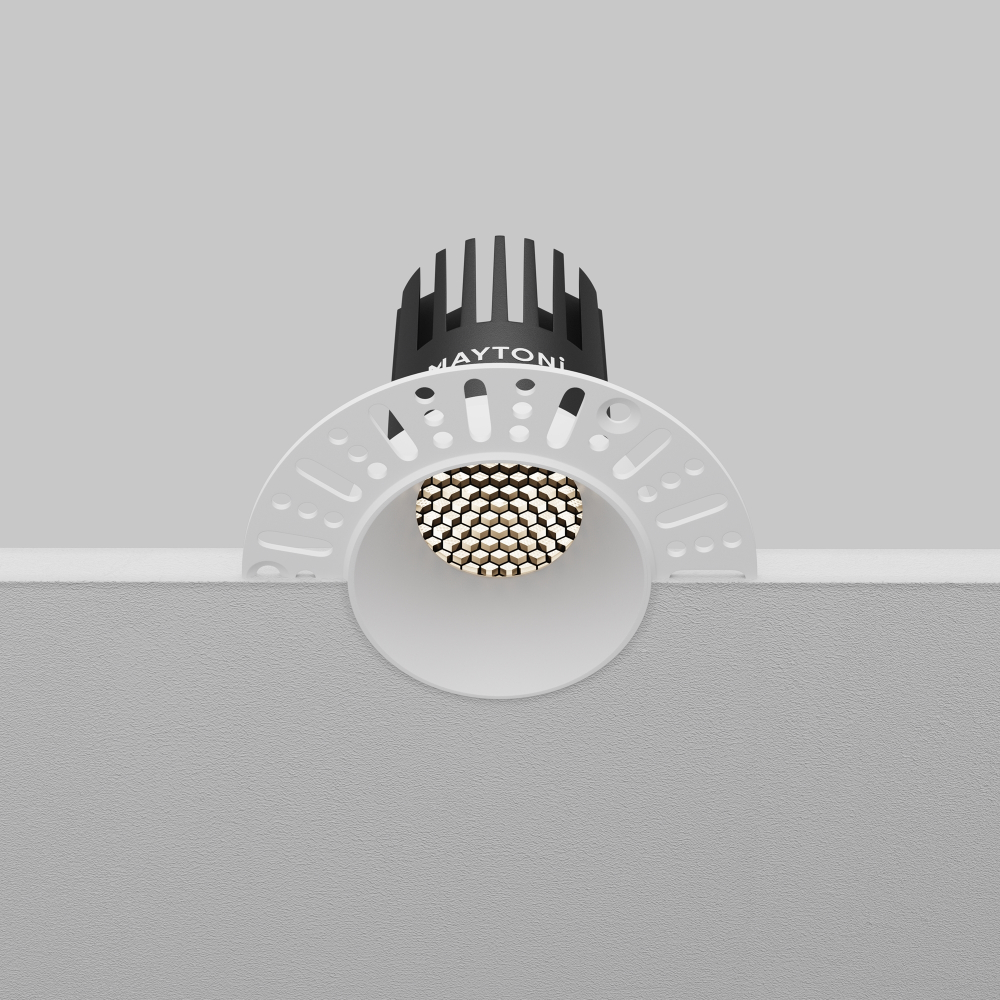 Встраиваемый светодиодный светильник Maytoni Dip DL119-10W-4K-TRS-W