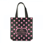 Сумка-шоппер 34х36см. черная "FROM HEART TO HEART" (BrunoVisconti)