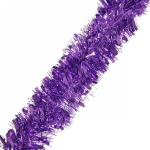 Мишура 2 м 9 см «Праздничное настроение», Сиреневый