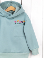 Худи утепленое для девочки